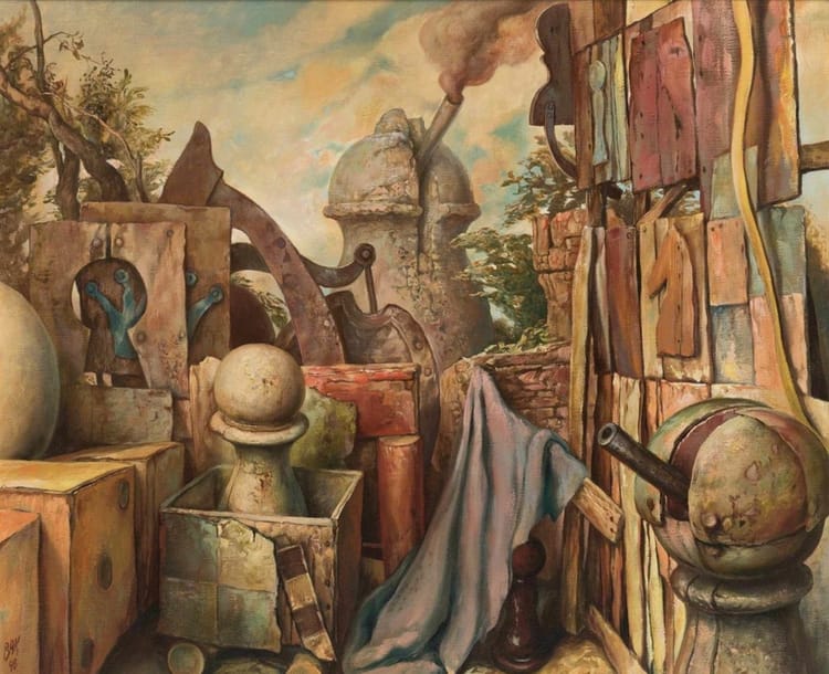 Samuel Bak, Problem Solving, 1998